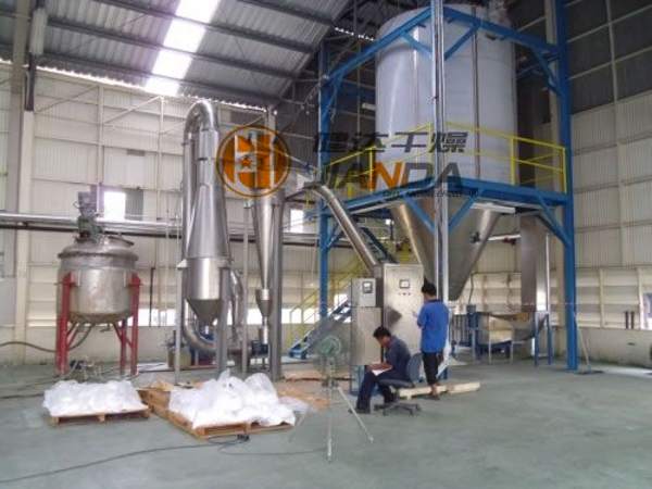 YPG係列（liè）壓力式噴霧製粒幹燥機