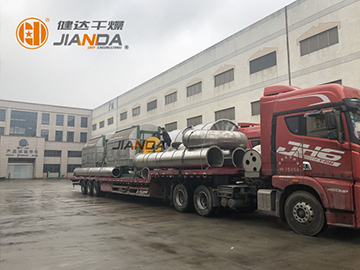 高（gāo）鹽母液廢水滾筒刮板幹燥機