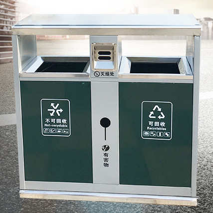 不鏽鋼垃圾（jī）桶BX-1008