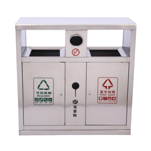 不鏽（xiù）鋼垃圾桶BX-1001