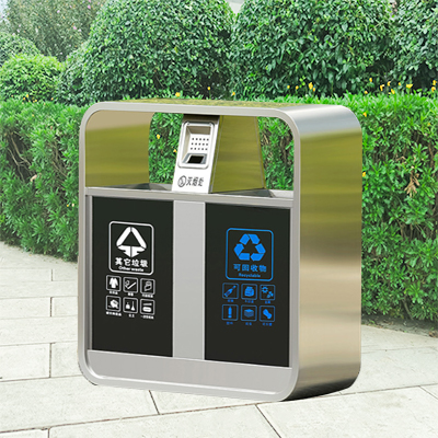 鍍鋅板（bǎn）垃圾桶22-7-20-1