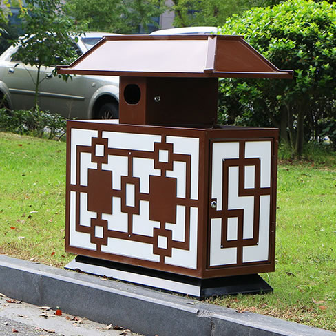 仿（fǎng）古中國風垃圾桶FG-1023