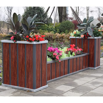 木紋鋁合金花（huā）箱豎（shù）版LHX004