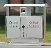 不鏽鋼分類垃圾桶